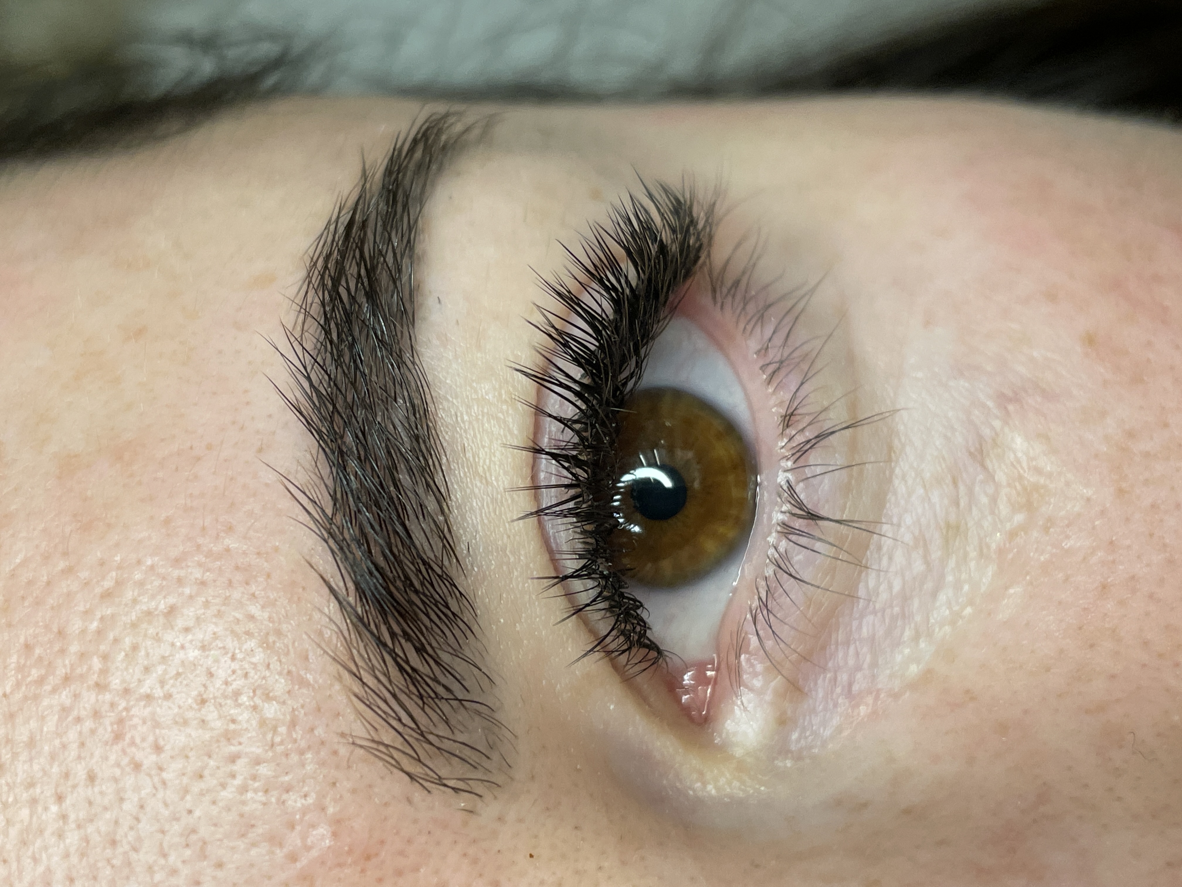 Classic fill eyelash extensions result at SBW Beauty