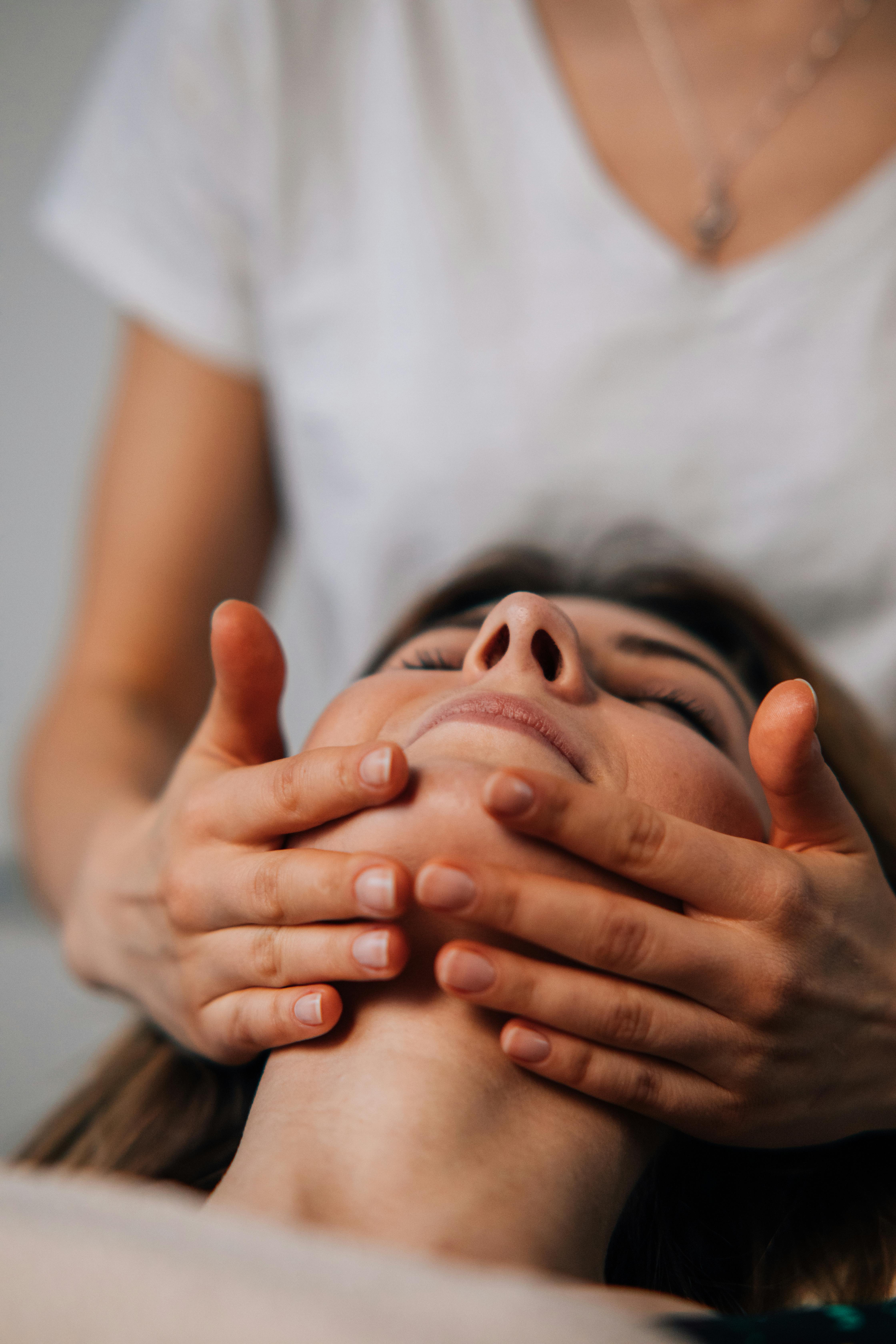 Face lifting massage treatment room at SBW Beauty in Peabody MA