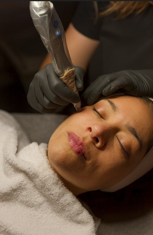 Microneedling treatment at SBW Beauty